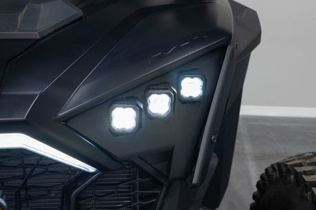 Kit de phares avant Polaris RZR C1 Pro 20-Present de Diode Dynamics - Blanc ABL (paire)