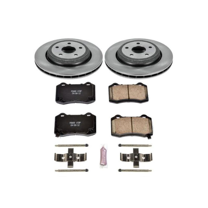 Kit de freins arrière Power Stop Autospecialty pour Dodge Durango 18-19