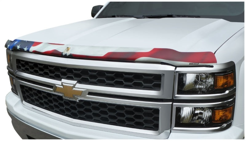 Protecteur de capot Vigilante Premium pour Chevrolet Silverado 1500 Stampede 2014-2015 - Drapeau