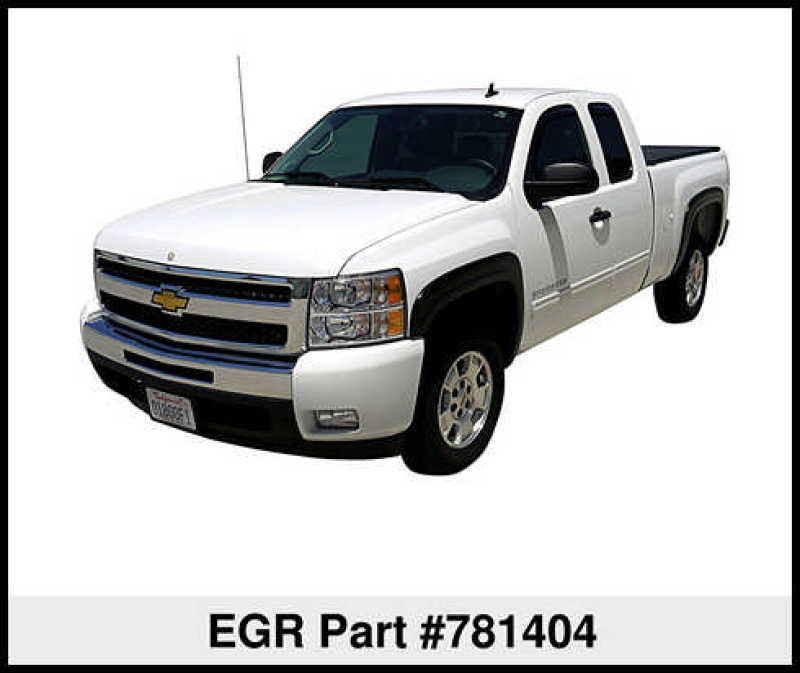 Élargisseurs d'ailes EGR 07-13 pour Chev Silverado 5 pieds, look OEM - Ensemble