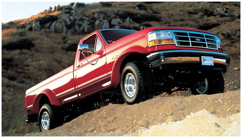 Élargisseurs de style découpé Bushwacker 92-96 Ford Bronco 2 pièces - Noir