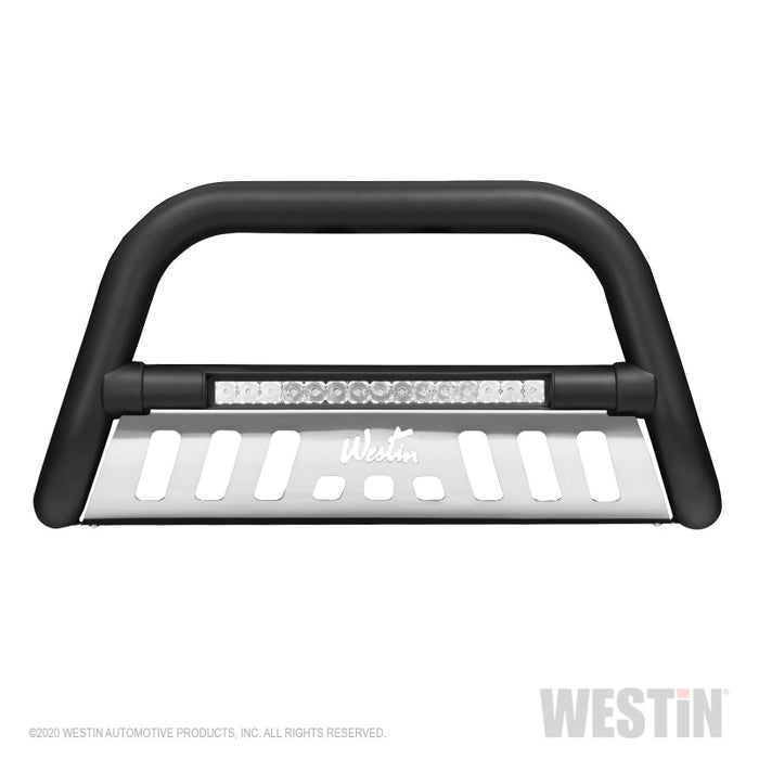 Pare-buffle à DEL Westin 2020 Chevy Silverado 2500/3500 Ultimate - Noir texturé