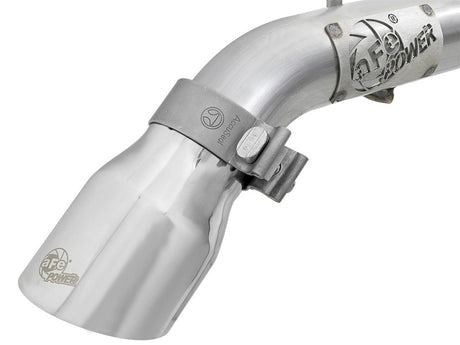 Système d'échappement arrière aFe MACH Force-Xp avec embout poli 18-20 Jeep Wrangler L4-2.0T / V6-3.6L