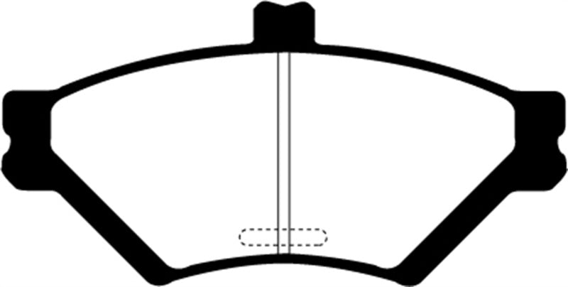 EBC 95-97 Ford Crown Victoria 4.6 (Phenolic Pistons) Ultimax2 Front Brake Pads