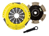 Kit d'embrayage rigide à 4 plaquettes ACT 2003 pour Mitsubishi Lancer XT/Race
