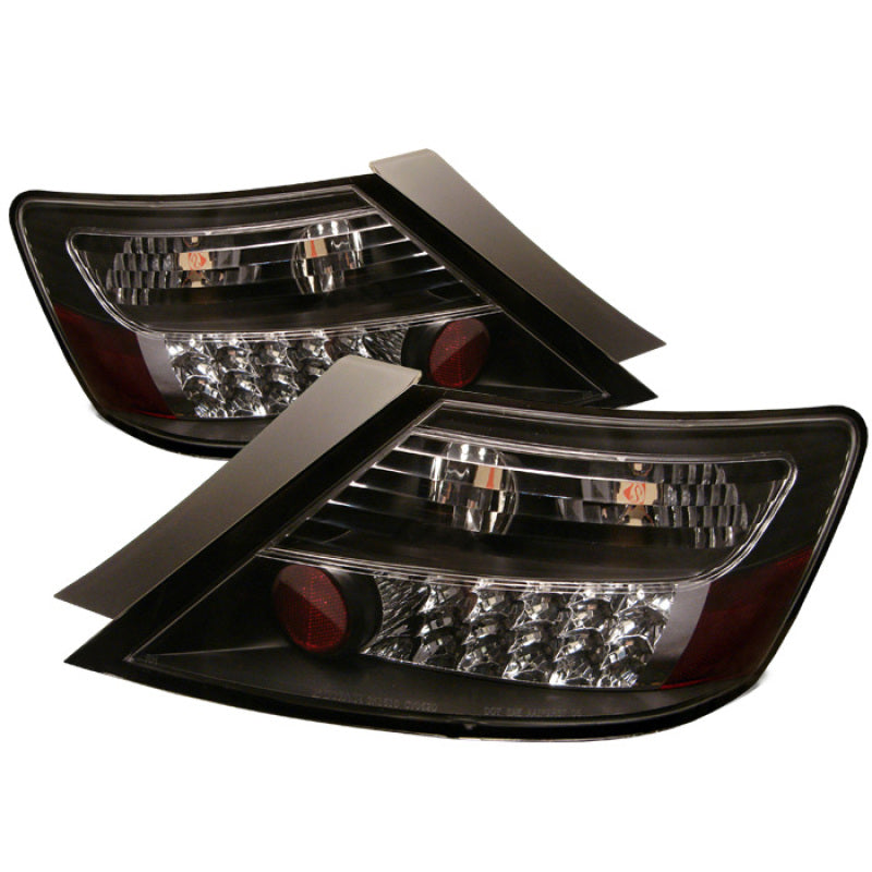 Feux arrière à LED Spyder Honda Civic 06-08 2 portes Noir ALT-YD-HC06-2D-LED-BK