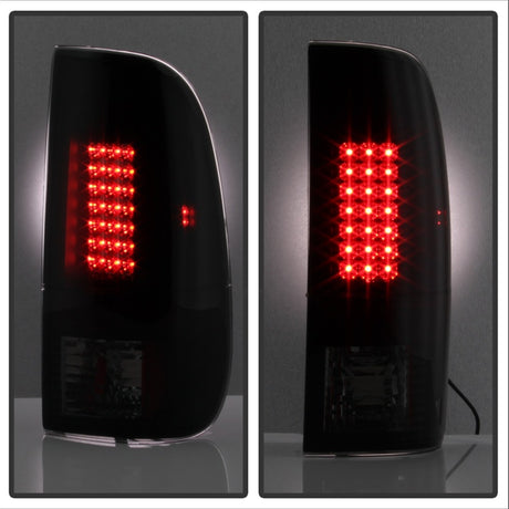 Feux arrière LED Spyder Ford F150 97-03/F250 Super Duty 99-07 Noir Fumé ALT-YD-FF15097-LED-BSM