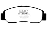 Plaquettes de frein avant EBC 06-11 Acura CSX (Canada) 2.0 Yellowstuff