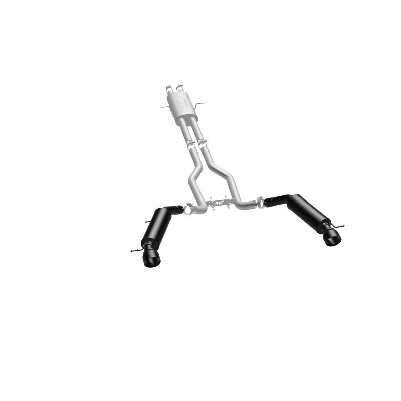 Cat-Back MagnaFlow 15-16 Land Rover Ranger Rover V6 SS 2,5 pouces Sortie arrière double divisée 4,5 pouces Embouts noirs