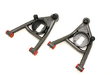 BMR 64-72 A-Body Non-Adj. Lower A-Arms (Polyurethane) - Black Hammertone BMR Suspension