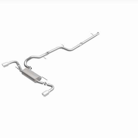 Échappement hautes performances MagnaFlow 10-12 Mazda 3 L4 2,5 L à hayon avec sortie arrière divisée en acier inoxydable