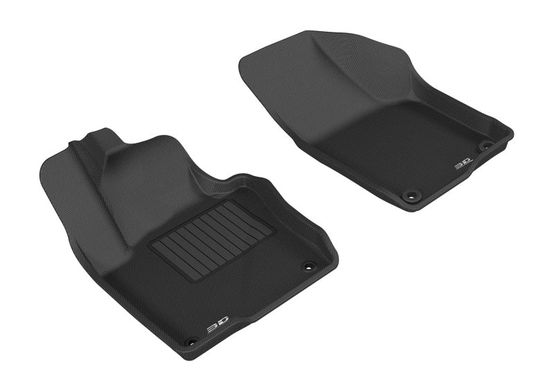 Tapis de sol 3D MAXpider 2011-2018 Volkswagen Jetta Sedan Kagu 1ère rangée - Noir