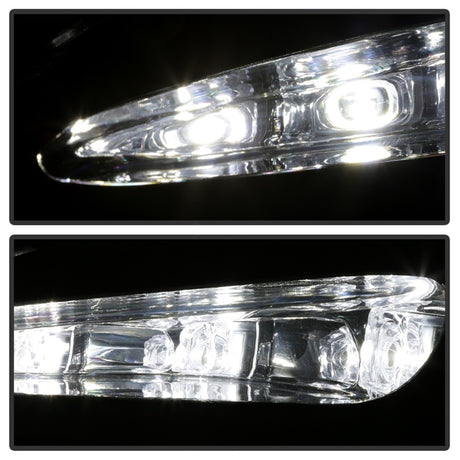 Feux antibrouillard à LED OEM pour Toyota Corolla Spyder 2017+ avec interrupteur - Transparent (FL-TCO17-LED-C)