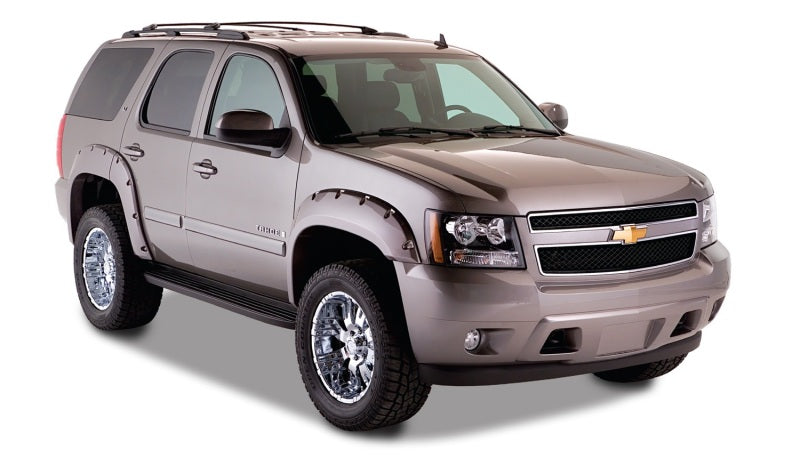 Élargisseurs de poche Bushwacker 07-14 Chevy Tahoe 4 pièces Ne convient pas à LTZ - Noir