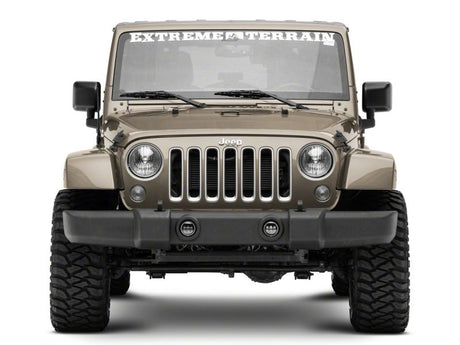 Phares antibrouillard à DEL Devil Eyes de 4 po avec halo pour Jeep Wrangler JK Axial Series 07-18 de Raxiom