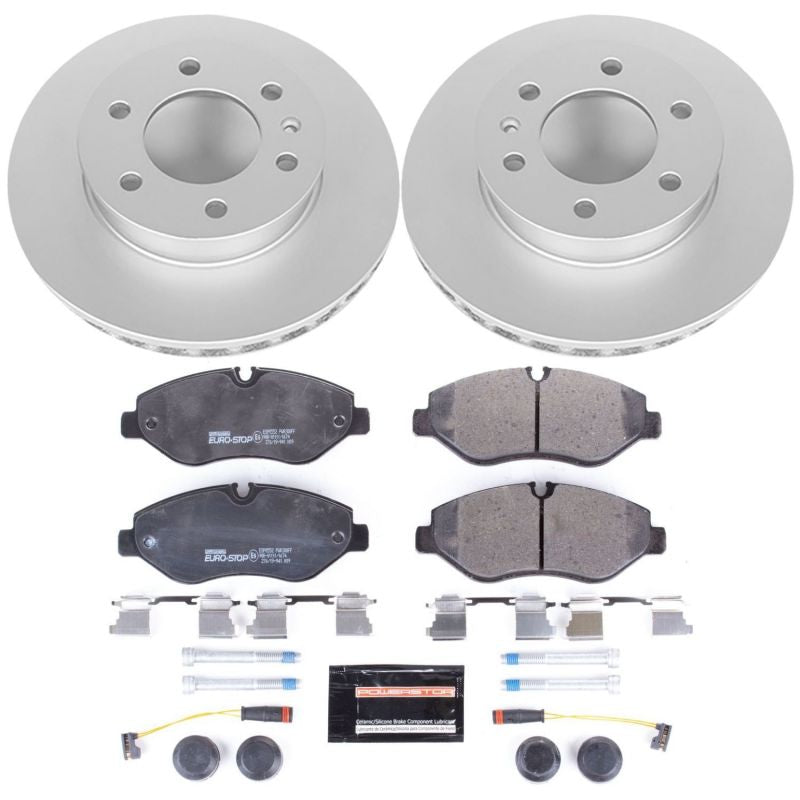 Kit de freins avant Power Stop Euro-Stop pour Dodge Sprinter 2500 07-09