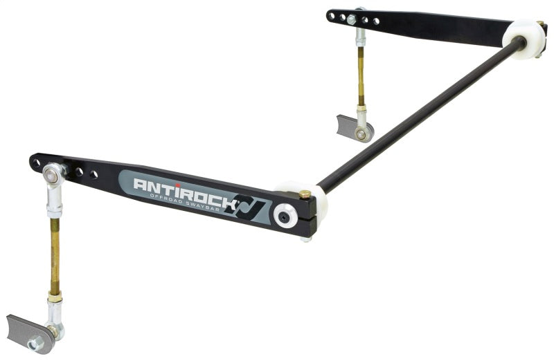 Kit de barre stabilisatrice RockJock YJ avec bras en acier boulonnés à l'avant