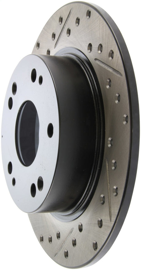 Rotor arrière droit fendu et percé StopTech 04-08 Acura TSX / 03-07 Honda Accord SportStop