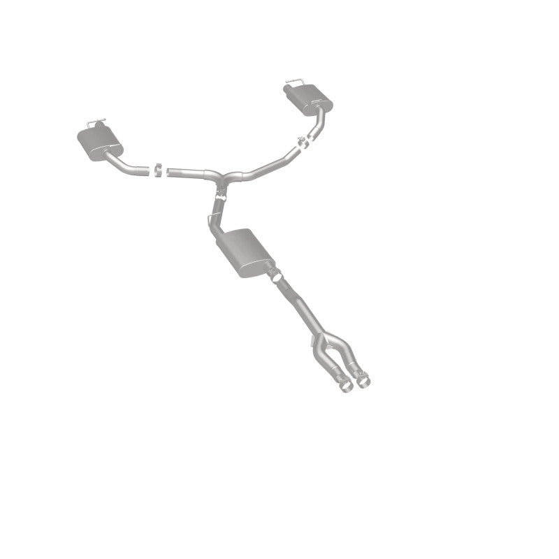 MagnaFlow Cat-Back SS Dual Split Rear Exit 2015 Dodge Charger/Chrysler 300C 3.6L V6 (utilise les embouts OEM)