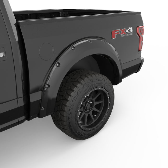 Élargisseurs d'ailes boulonnés EGR 2018 pour Ford F150 - Ensemble - Shadow Black