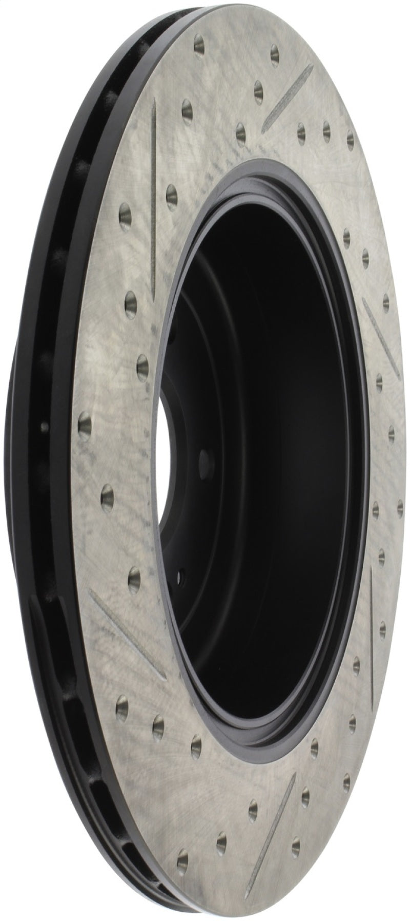 StopTech 10 Hyundai Genesis Coupé avec rotor arrière gauche fendu et percé Brembo d'usine