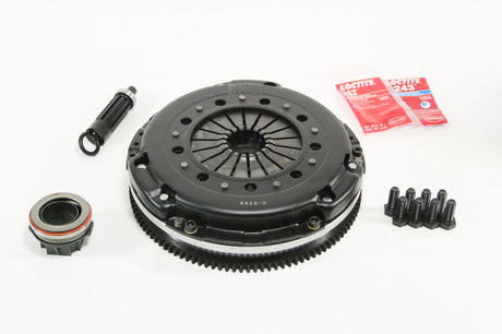 Kit d'embrayage organique à ressort DKM Clutch pour BMW E46 M3 avec volant moteur en acier (couple de 440 pi/lb)
