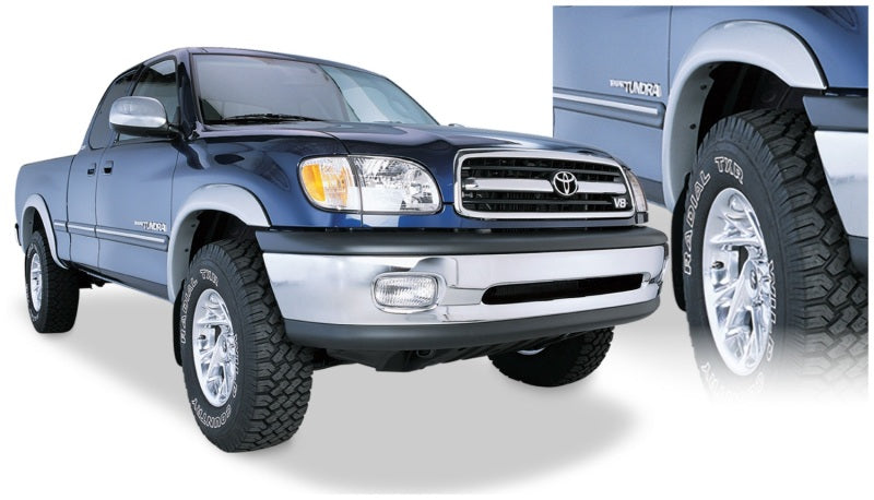 Bushwacker 00-02 Toyota Tundra Fleetside Extend-A-Fender Style Flares 4 pièces 76,5/98,2 po - Noir