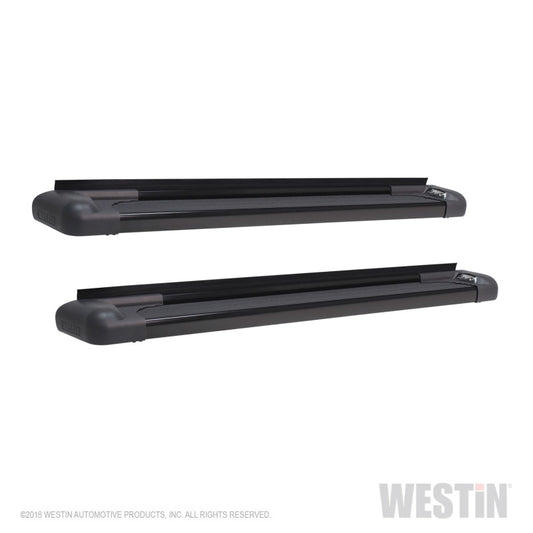 Westin SG6 Black Aluminum Running Boards 68.4in