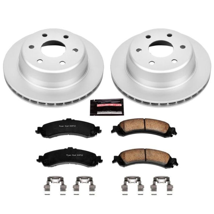 Kit de freins arrière Power Stop 02-06 Cadillac Escalade Z17 Evolution Geomet avec revêtement