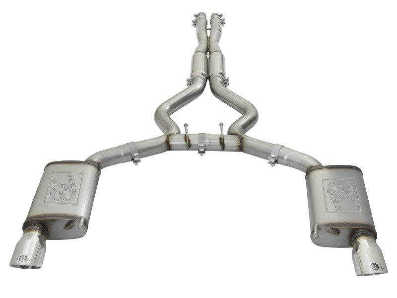 Échappement aFe MACHForce XP 3"-2.5" 304SS Cat-Back 15-20 Audi S3 L4-2.0L (t) - Embouts polis