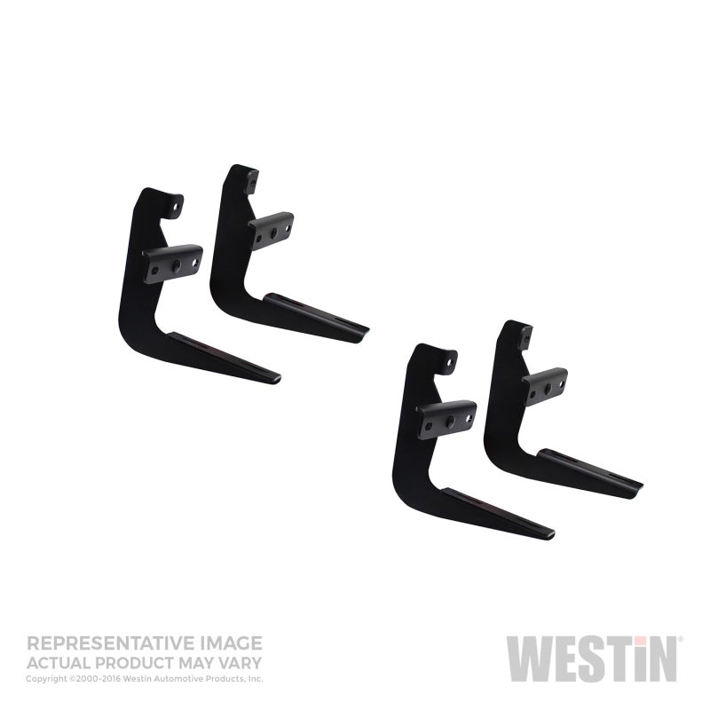 Kit de montage de marchepied Westin 2001-2007 Chevy Silverado Classic 1500/2500HD/3500 Crew Cab - Noir