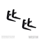 Kit de montage de marchepied Westin 2001-2007 Chevy Silverado Classic 1500/2500HD/3500 Crew Cab - Noir