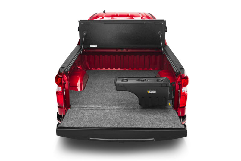 UnderCover 07-20 Toyota Tundra côté passager Swing Case - Noir lisse