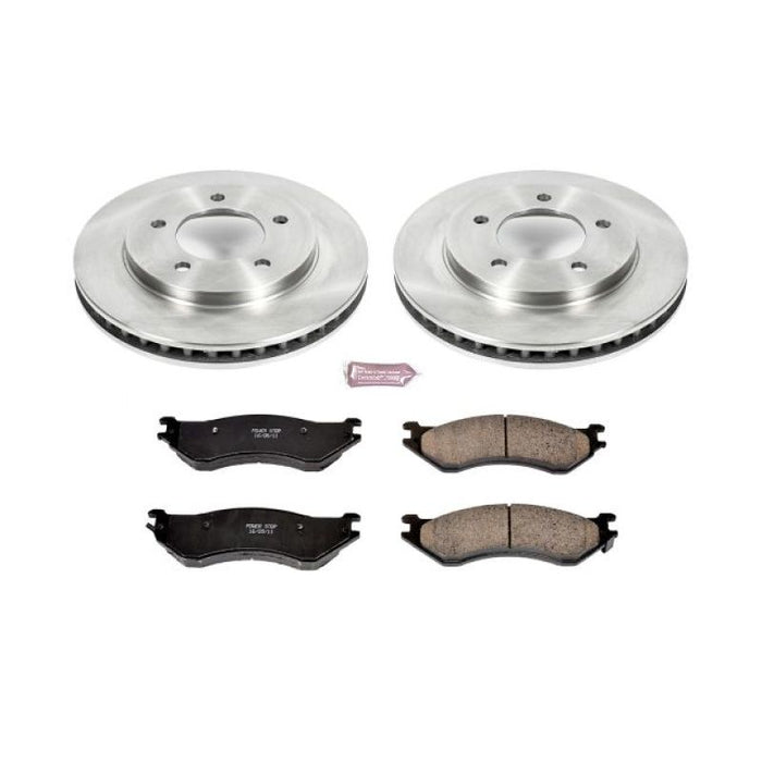 Kit de freins avant Power Stop Autospecialty pour Ford Expedition 97-02