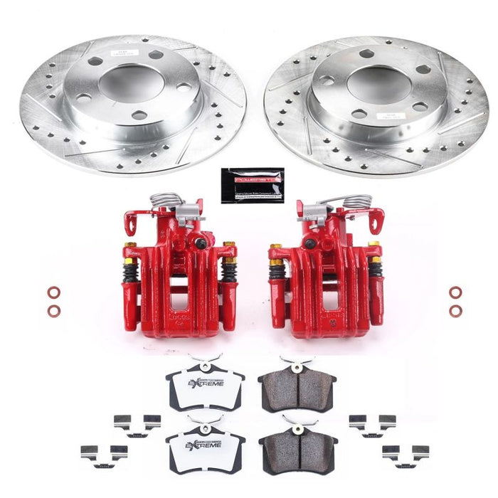 Kit de freins arrière Power Stop 99-05 Volkswagen Passat Z26 Street Warrior avec étriers