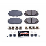 Plaquettes de frein avant Power Stop 12-18 Toyota Yaris Z23 Evolution Sport avec matériel