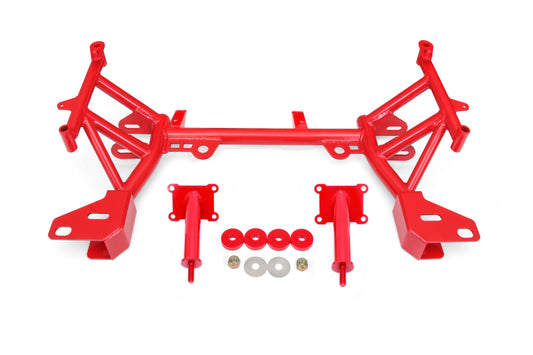 BMR 93-02 4th Gen F-Body K-member Low Mount Turbo LS1 Motor Mounts Pinto Mounts - Red