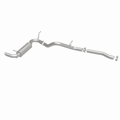 MagnaFlow 12-14 Jeep Wrangler 3.6L Single Straight Rear P/S Exit Stainless C/b Perf Exhaust-Comp