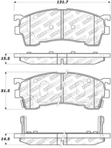 StopTech Street Select Brake Pads - Rear