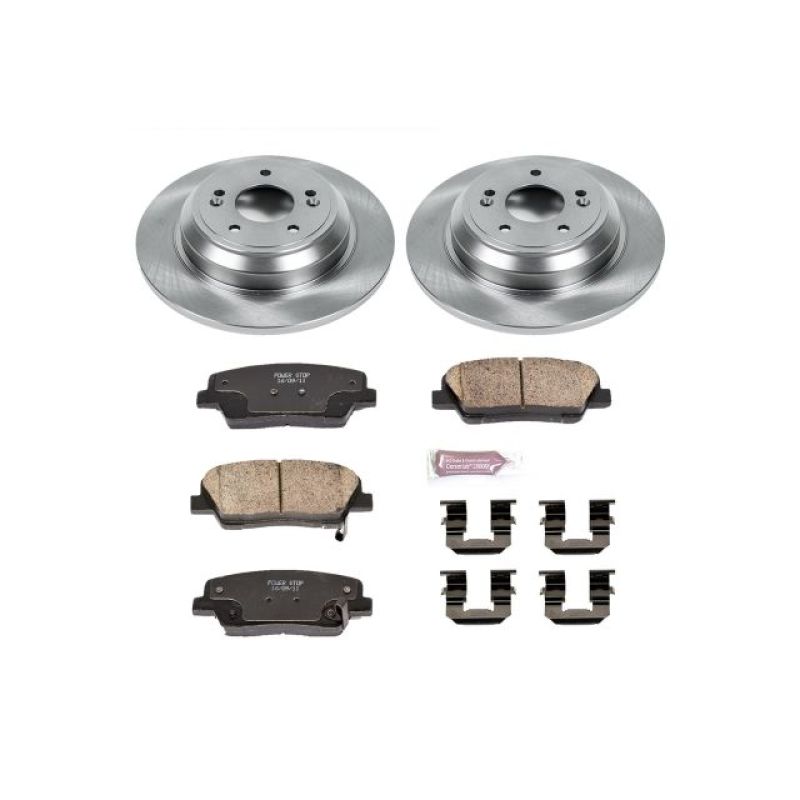 Power Stop 2009 Hyundai Genesis Rear Autospecialty Brake Kit