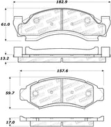 StopTech Street Brake Pads