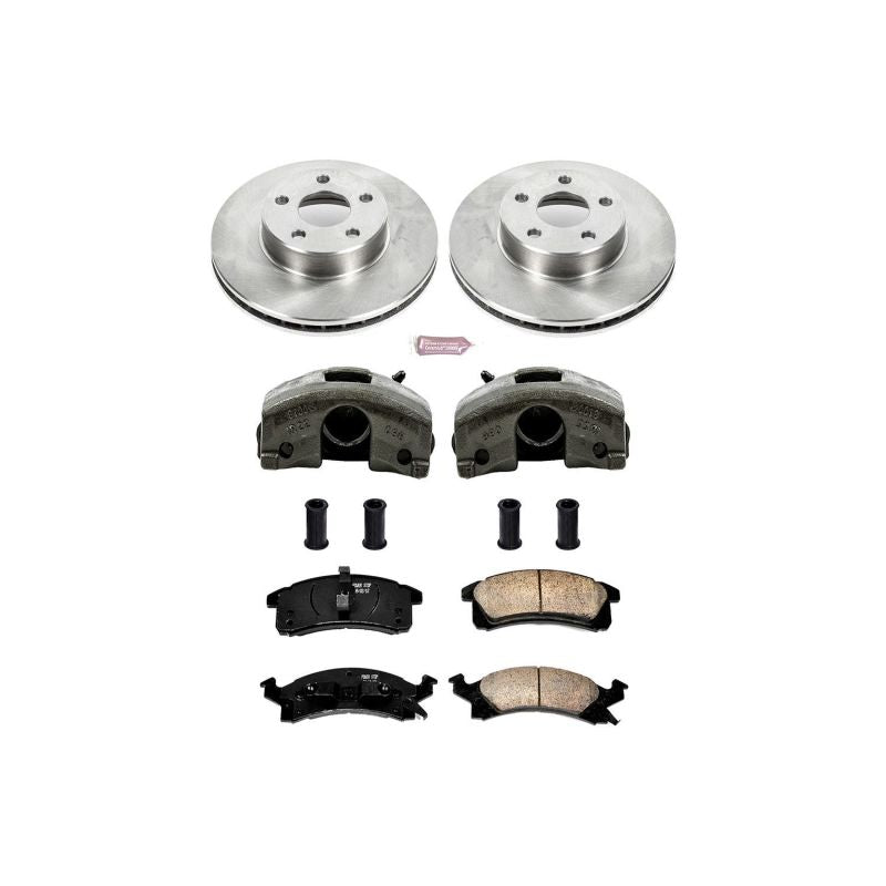 Kit de freins avant Autospecialty Power Stop 90-98 Buick Skylark avec étriers
