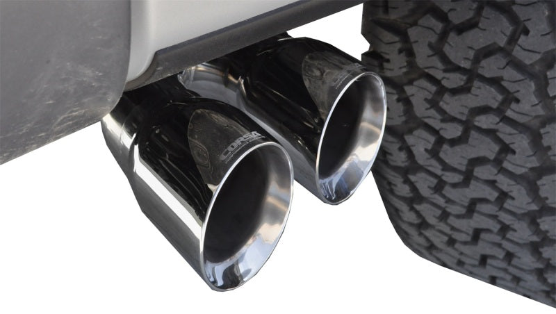 Corsa 11-14 Ford F-150 Raptor 6.2L V8 133in Wheelbase Xtreme Cat-Back Resonator Delete Kit Exhaust