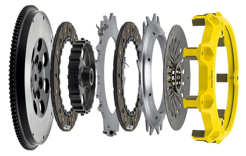 Kit de rue ACT EVO 8/9 5 vitesses uniquement Mod Twin XT Moyeu mono-drive non suspendu Capacité de couple 875 pi/lb