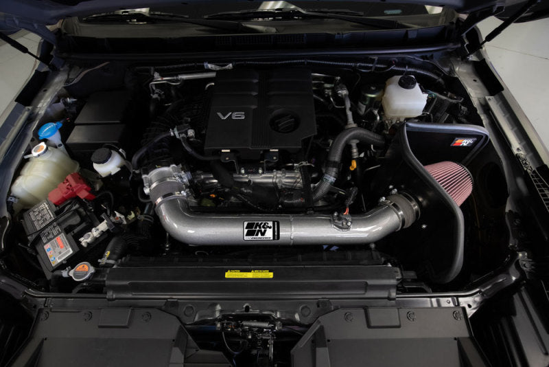 Système d'admission d'air performant K&amp;N 2022 Nissan Frontier V6 3.8L