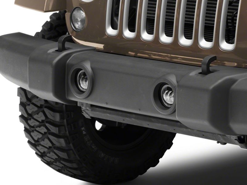 Phares antibrouillard à DEL Raxiom 07-18 Jeep Wrangler JK Axial Series 4 pouces avec halo