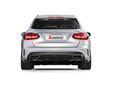 Arrière de catalyseur Akrapovic 15-17 AMG C63 Estate Evolution Line (titane) avec embouts en carbone (tuyau de liaison requis)