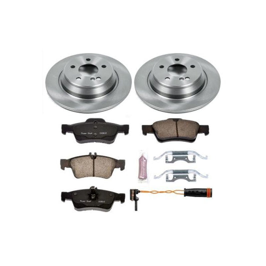 Power Stop 03-06 Mercedes-Benz CL500 Rear Autospecialty Brake Kit