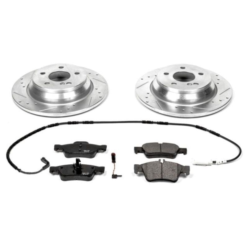 Power Stop 2006 Mercedes-Benz S350 Rear Z23 Evolution Sport Brake Kit