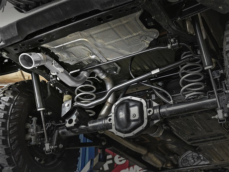 Système d'échappement arrière aFe MACH Force-Xp avec embout poli 18-20 Jeep Wrangler L4-2.0T / V6-3.6L